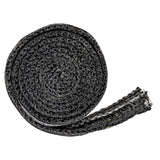 Maxbell 78.74inch Stove Gasket Tape Fiberglass Flat Gasket Tape for Door Glass 10mm Width