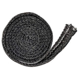 Maxbell 78.74inch Stove Gasket Tape Fiberglass Flat Gasket Tape for Door Glass 15mm Width