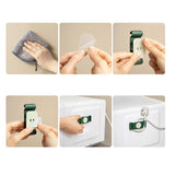 Maxbell 4x Rotary Cable Clip Accessories Cord Holder Cable Protector Strong Adhesive Green