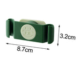 Maxbell 4x Rotary Cable Clip Accessories Cord Holder Cable Protector Strong Adhesive Green
