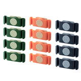 Maxbell 4x Rotary Cable Clip Accessories Cord Holder Cable Protector Strong Adhesive Green