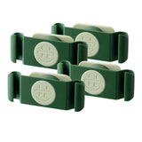 Maxbell 4x Rotary Cable Clip Accessories Cord Holder Cable Protector Strong Adhesive Green