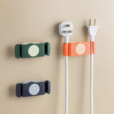 Maxbell 4x Rotary Cable Clip Accessories Cord Holder Cable Protector Strong Adhesive Green