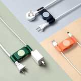 Maxbell 4x Rotary Cable Clip Accessories Cord Holder Cable Protector Strong Adhesive Orange
