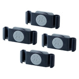 Maxbell 4x Rotary Cable Clip Accessories Cord Holder Cable Protector Strong Adhesive Blue