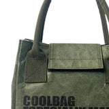Maxbell Multifunctional Lunch Box Tote Bag Reusable Tearproof Portable for Gifts Green