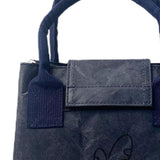 Maxbell Multifunctional Lunch Box Tote Bag Reusable Tearproof Portable for Gifts Navy Blue