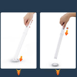 Maxbell Toilet Cleaning Scrubber Set Large Capacity Efficient for Household Home 14 brush head
