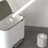 Maxbell Toilet Cleaning Scrubber Set Large Capacity Efficient for Household Home 14 brush head