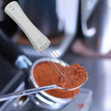 Maxbell Professional Espresso Tools Coffee Stirrer Coffee Leveler Tool for Shop silver
