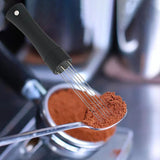 Maxbell Professional Espresso Tools Coffee Stirrer Coffee Leveler Tool for Shop black