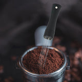 Maxbell Professional Espresso Tools Coffee Stirrer Coffee Leveler Tool for Shop black
