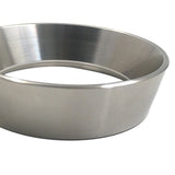 Maxbell Dosing Ring Funnel Stainless Steel Silver for Enterprises and Institutions