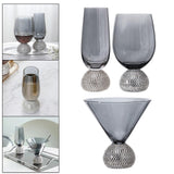 Maxbell Vintage Glass Vintage Style Practical for Household Beverage Everyday Use 260ml