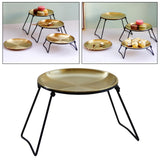 Maxbell Organizing Dish Ornament Cake Tray Plate for Countertop Living Room Snack L