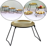 Maxbell Organizing Dish Ornament Cake Tray Plate for Countertop Living Room Snack L