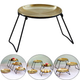 Maxbell Organizing Dish Ornament Cake Tray Plate for Countertop Living Room Snack L