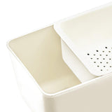 Maxbell Organizing Box Drainer Basket Decoration for Fruit Dinner Table Hotel White