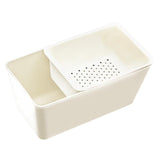 Maxbell Organizing Box Drainer Basket Decoration for Fruit Dinner Table Hotel White