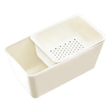 Maxbell Organizing Box Drainer Basket Decoration for Fruit Dinner Table Hotel White
