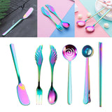 Maxbell Multicolor Utensils Features Multifunctional Cutlery for coffee