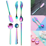 Maxbell Multicolor Utensils Features Multifunctional Cutlery for coffee