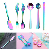 Maxbell Multicolor Utensils Features Multifunctional Cutlery for coffee