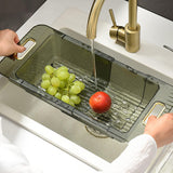 Maxbell Sink Strainer Colander with Handle Drains Quickly for Pasta Vegetables