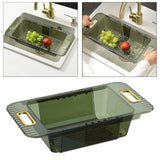 Maxbell Sink Strainer Colander with Handle Drains Quickly for Pasta Vegetables