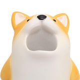 Maxbell Cute Tooth Brush Storage Wall Mounted Shower Adhesive for Household corgi