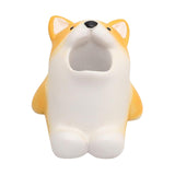 Maxbell Cute Tooth Brush Storage Wall Mounted Shower Adhesive for Household corgi