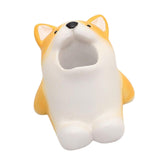 Maxbell Cute Tooth Brush Storage Wall Mounted Shower Adhesive for Household corgi