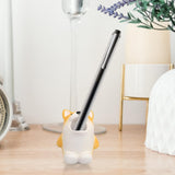 Maxbell Cute Tooth Brush Storage Wall Mounted Shower Adhesive for Household corgi