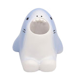 Maxbell Cute Tooth Brush Storage Wall Mounted Shower Adhesive for Household shark