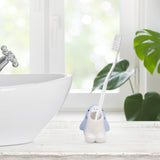 Maxbell Cute Tooth Brush Storage Wall Mounted Shower Adhesive for Household shark