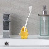Maxbell Cute Tooth Brush Storage Wall Mounted Shower Adhesive for Household duck