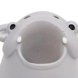 Maxbell Cute Tooth Brush Storage Wall Mounted Shower Adhesive for Household hippo