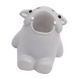 Maxbell Cute Tooth Brush Storage Wall Mounted Shower Adhesive for Household hippo