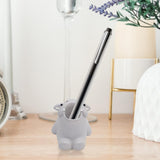 Maxbell Cute Tooth Brush Storage Wall Mounted Shower Adhesive for Household hippo