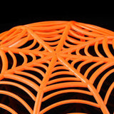 Maxbell Storage Basket Halloween Decor Container for Snack Fruit Dinner Table Orange