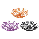 Maxbell Storage Basket Halloween Decor Container for Snack Fruit Dinner Table Orange