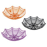 Maxbell Storage Basket Halloween Decor Container for Snack Fruit Dinner Table Orange