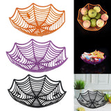 Maxbell Storage Basket Halloween Decor Container for Snack Fruit Dinner Table Orange
