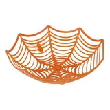 Maxbell Storage Basket Halloween Decor Container for Snack Fruit Dinner Table Orange