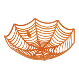 Maxbell Storage Basket Halloween Decor Container for Snack Fruit Dinner Table Orange