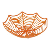 Maxbell Storage Basket Halloween Decor Container for Snack Fruit Dinner Table Orange