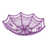 Maxbell Storage Basket Halloween Decor Container for Snack Fruit Dinner Table Purple