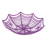 Maxbell Storage Basket Halloween Decor Container for Snack Fruit Dinner Table Purple