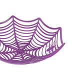 Maxbell Storage Basket Halloween Decor Container for Snack Fruit Dinner Table Purple