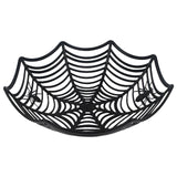 Maxbell Storage Basket Halloween Decor Container for Snack Fruit Dinner Table Black